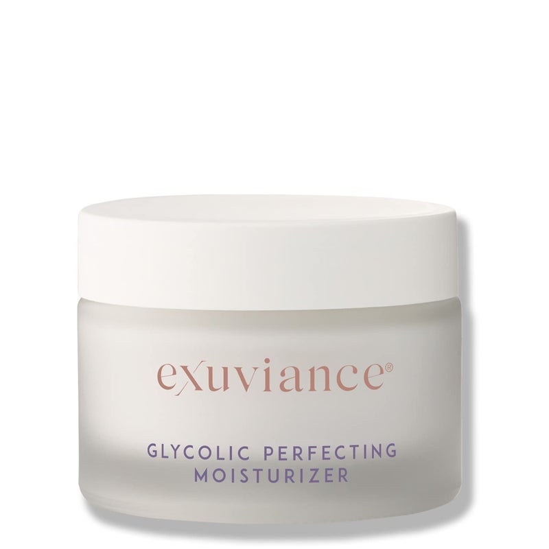 EXUVIANCE Glycolic Perfecting Moisturizer Nighttime Brightening & Resurfacing Antiaging Moisturizer, Non-Comedogenic, Oil-Free, 45 g. - Image 1